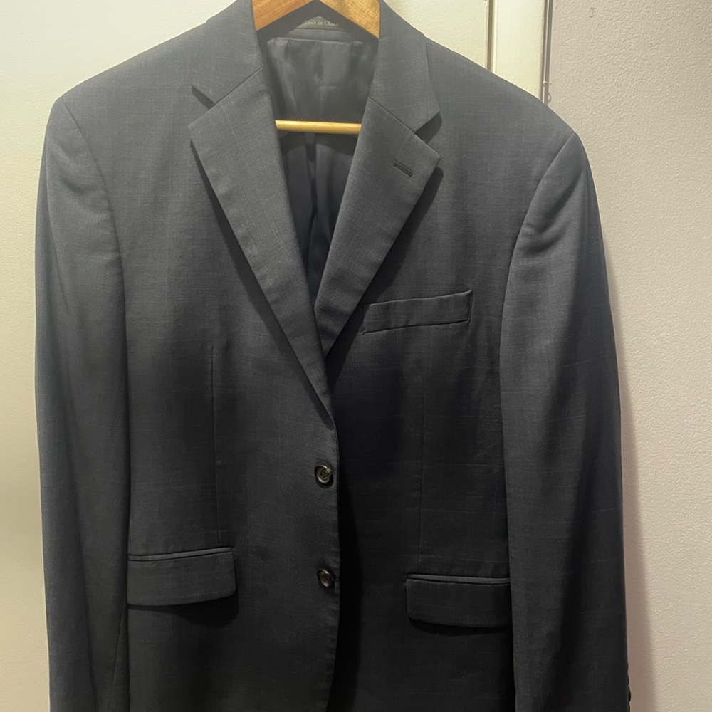 LAUREN RALPH LAUREN MENS 40S WOOL BLAZER 2 Button Single Vented